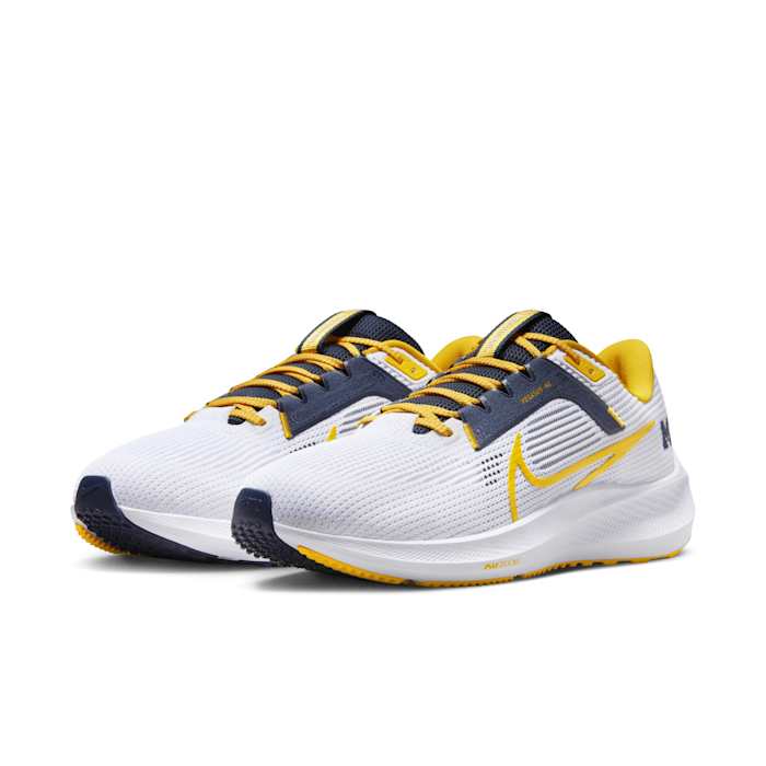 Michigan Wolverines White NCAA Zoom Pegasus 40 - $139.99